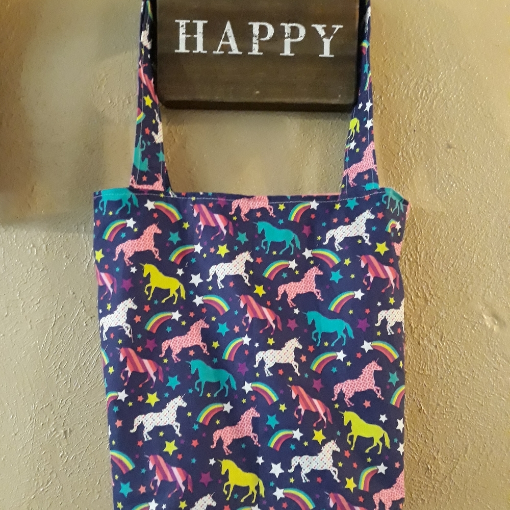 🦄Unicorn Tote/ Halloween Bag/Market Bag/ Kids Bag